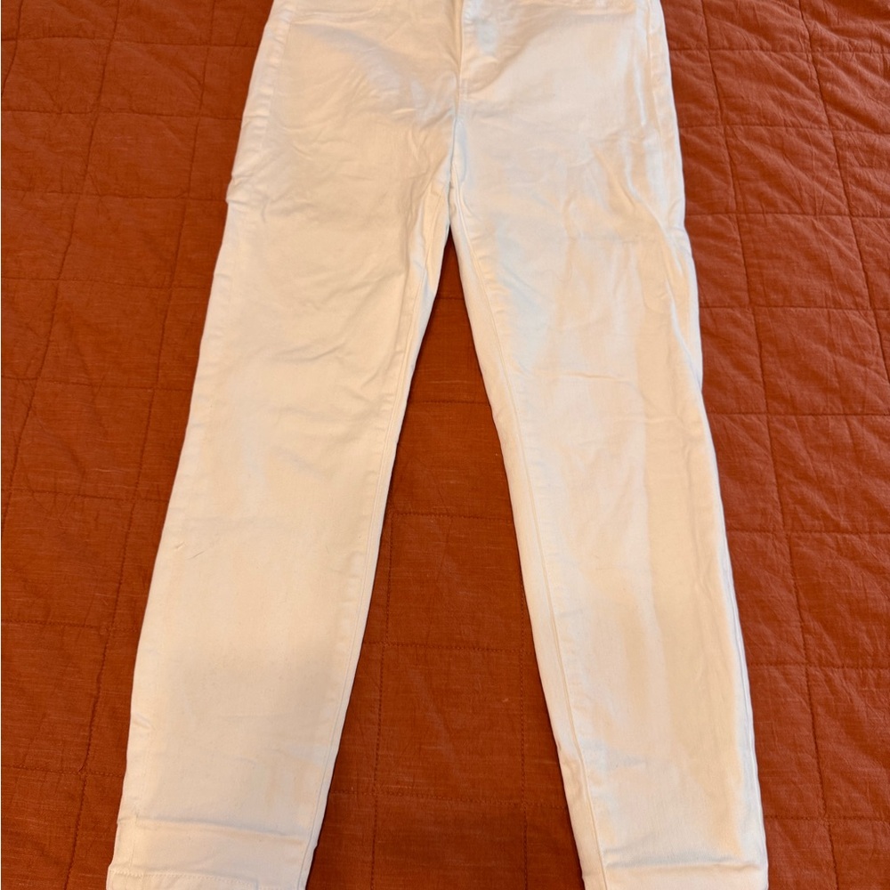 American Eagle Outfitters Women's White Skinny Jeans